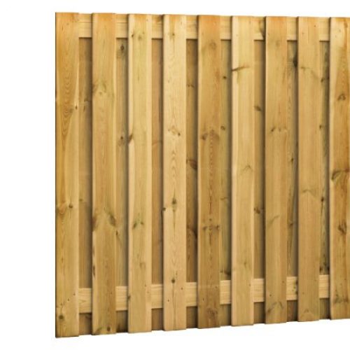 Plankenscherm grenen | 19-planks | 180 x 180 cm