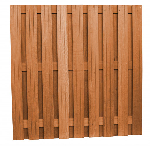 Hardhouten plankenscherm | 20 planks |180 x 180 cm