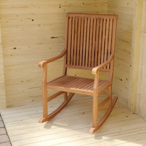 Schommelstoel relax teak