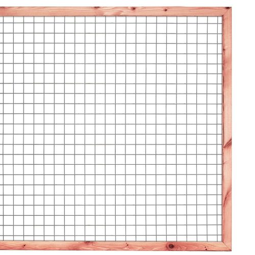 Gaaselement met Douglas houten kader | H180 cm