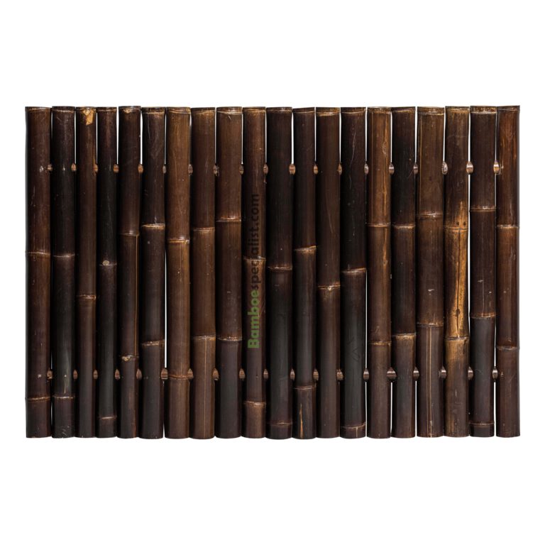 Bamboescherm Jumbo Zwart | 120 x 180 cm