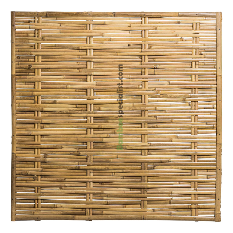 Bamboescherm Gevlochten Naturel | 180 x 180 cm