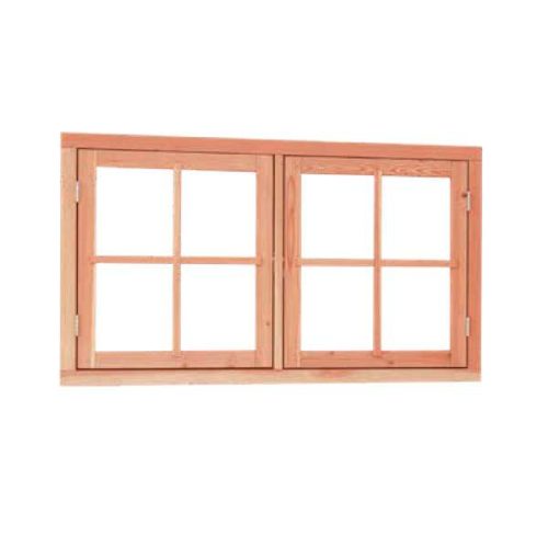 Redvision dubbel uitzetraam